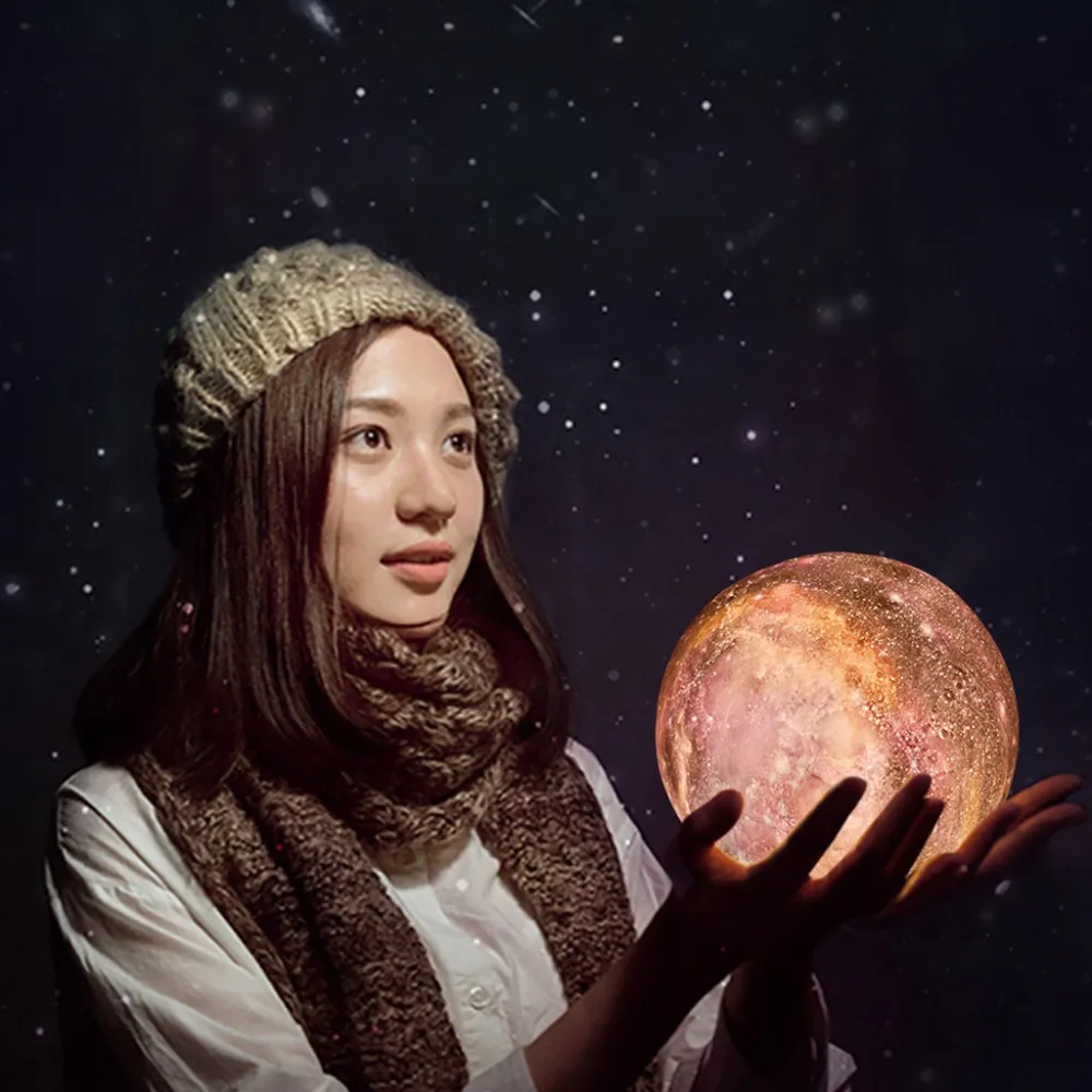 Rechargeable 3D USB Hand Shot Lights Moon Night Light Print Moonlight Table Desk Moon Lamp Gift Bedroom Home Decor Touch Switch
Rechargeable 3D USB Hand Shot Lights Moon Night Light Print Moonlight Table Desk Moon Lamp Gift Bedroom Home Decor Touch Switch