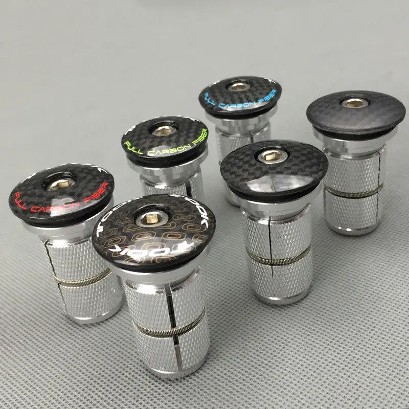 Bike Headset Stem headsets Stem Top Cap Compressor 1-1/8" Carbon Steerer Compressor Aluminum Expander+ T800 Carbon Top Cap
Bike Headset Stem headsets Stem Top Cap Compressor 1-1/8" Carbon Steerer Compressor Aluminum Expander+ T800 Carbon Top Cap