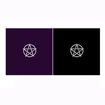 49*49cm Black/Purple Tarot Tablecloth High Quality Flocking Fabric Beautiful Star Tarot
49*49cm Black/Purple Tarot Tablecloth High Quality Flocking Fabric Beautiful Star Tarot