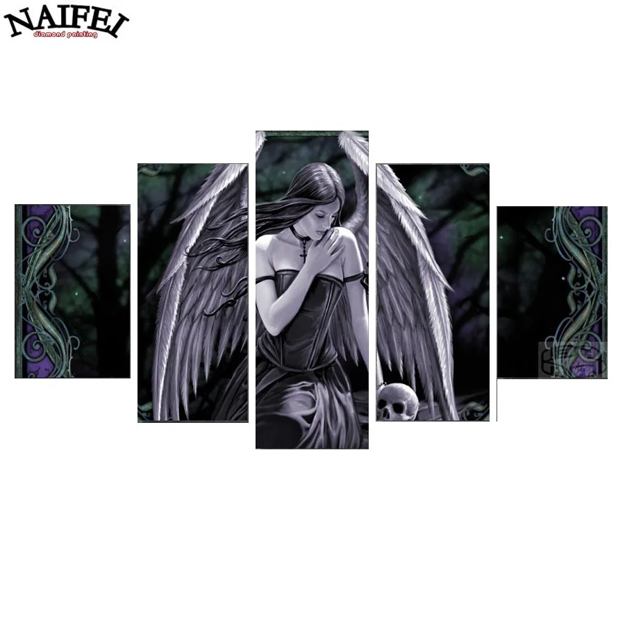 5pcs Needlework diy diamond painting cross stitch kits full resin square diamond embroidery Mosaic Home Decor cartoon angel girl
5pcs Needlework diy diamond painting cross stitch kits full resin square diamond embroidery Mosaic Home Decor cartoon angel girl
