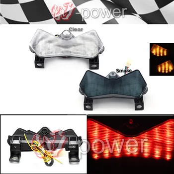 Motorcycle Integrated LED rear taillights brake tail light blinker for Kawasaki ZX-6R 2003-2004, Z750 / Z1000 2003-2005 2006
Motorcycle Integrated LED rear taillights brake tail light blinker for Kawasaki ZX-6R 2003-2004, Z750 / Z1000 2003-2005 2006