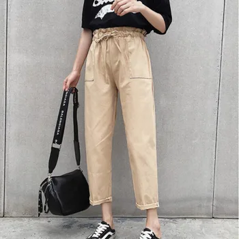Women Loose Causal Wide Solid Color Leg Pants High Waist Drawstring Streetwear Cargo Pants Casual Comfort Long Trousers
Women Loose Causal Wide Solid Color Leg Pants High Waist Drawstring Streetwear Cargo Pants Casual Comfort Long Trousers