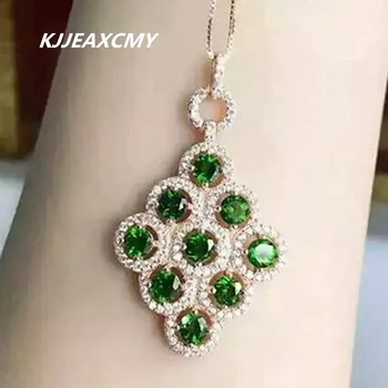 KJJEAXCMY boutique jewelry, Natural, green, transparent, female stone pendants, pendants, jewelry, wholesale, S925 Sterling Silv
KJJEAXCMY boutique jewelry, Natural, green, transparent, female stone pendants, pendants, jewelry, wholesale, S925 Sterling Silv