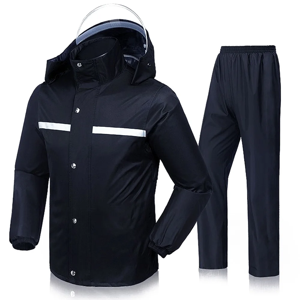 Rain Coat Hood Raincoat Practical Night Reflection 2pcs/Set Mantle Emergency Hiking Camping
Rain Coat Hood Raincoat Practical Night Reflection 2pcs/Set Mantle Emergency Hiking Camping