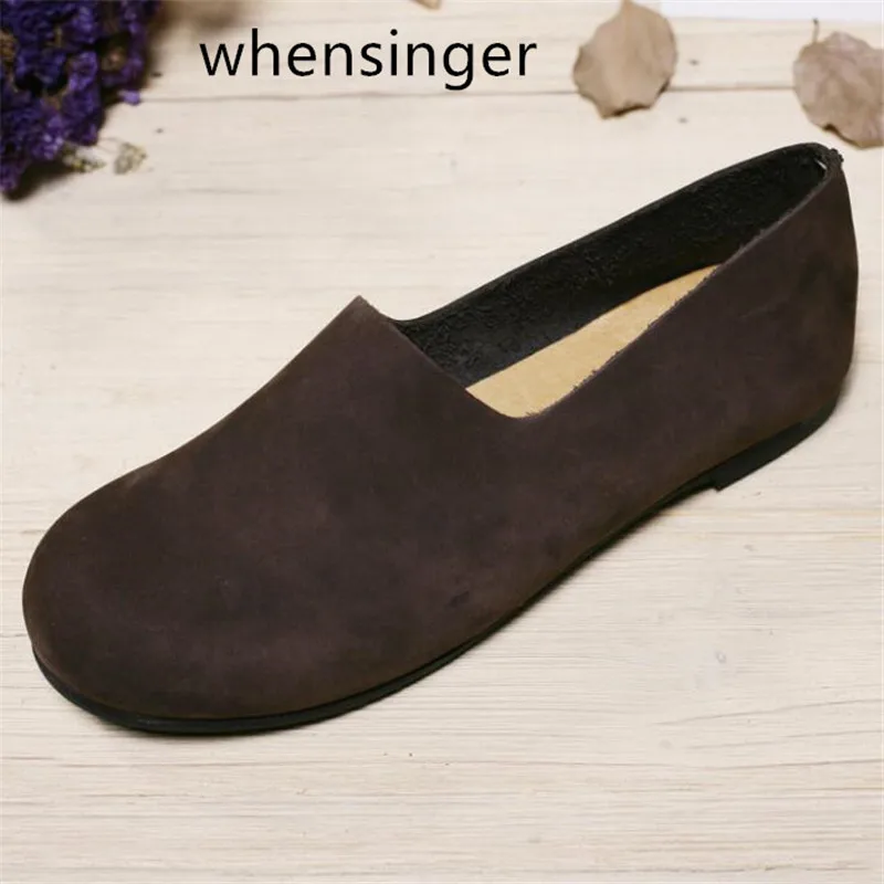 NEW flat shoes women Genuine Leather Slip On Round Toe Soft bottom Sewing thread drive Ladies Loafers 2023 women shoes
NEW flat shoes women Genuine Leather Slip On Round Toe Soft bottom Sewing thread drive Ladies Loafers 2023 women shoes