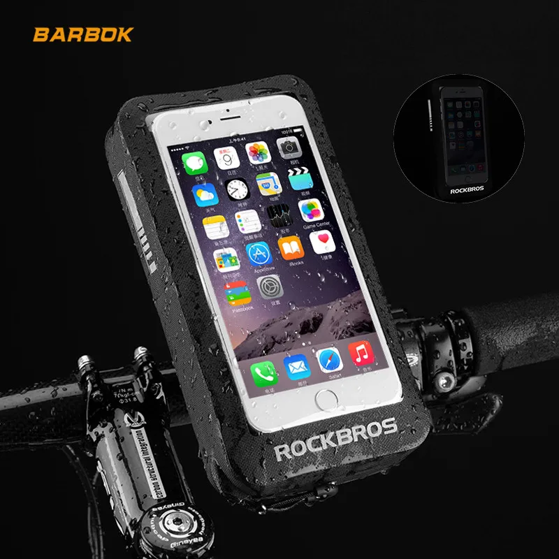 ROCKBROS Motorcycle Bag Mobile Phone Navigation GPS Waterproof Motorbike Scooter Bicycle Bike Handlebar Mirror Support Package
ROCKBROS Motorcycle Bag Mobile Phone Navigation GPS Waterproof Motorbike Scooter Bicycle Bike Handlebar Mirror Support Package