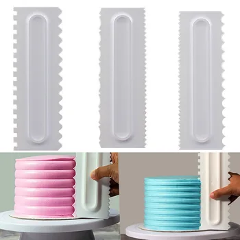 Cake Decorating Comb Icing Smoother Cake Scraper Pastry 6 Design Textures Baking Tools VIP For Cake Tool Dropship K305
Cake Decorating Comb Icing Smoother Cake Scraper Pastry 6 Design Textures Baking Tools VIP For Cake Tool Dropship K305