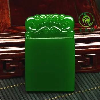 Koraba Fine Jewelry Natural Green Hand-carved Chinese Hetian Jade Dragon Brand Pendant+Rope Necklace Free Shipping
Koraba Fine Jewelry Natural Green Hand-carved Chinese Hetian Jade Dragon Brand Pendant+Rope Necklace Free Shipping