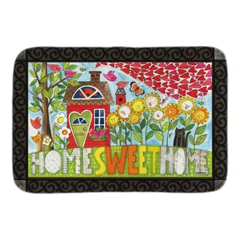 Welcome Sweethome Decorative Doormat Indoor Outdoor Door Mats For Living Room Bedroom Soft Lightnes Short Plush Fabric Floor Mat
Welcome Sweethome Decorative Doormat Indoor Outdoor Door Mats For Living Room Bedroom Soft Lightnes Short Plush Fabric Floor Mat