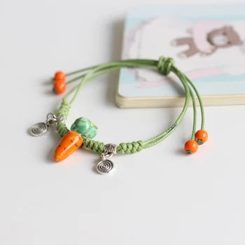 High Quality Manual Carved Exquisite White Clay Ceramic Chinese Style Hand-Woven Bracelet Adorn Article Free Shipping #1073
High Quality Manual Carved Exquisite White Clay Ceramic Chinese Style Hand-Woven Bracelet Adorn Article Free Shipping #1073