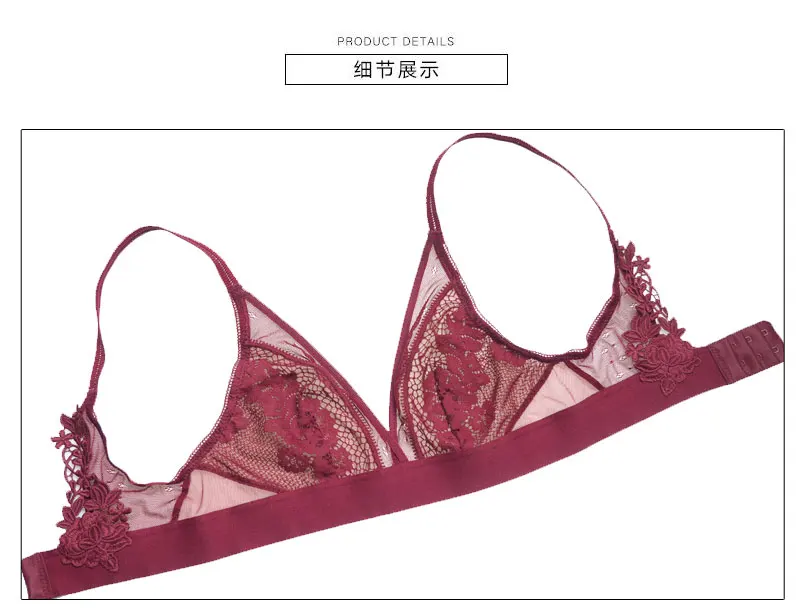 CINOON 2017 New Fashion Women Lace Bra Set High Quality Underwear Sexy Woman Lingerie Push Up Bra Sets Unlined Bra & Brief Set 22