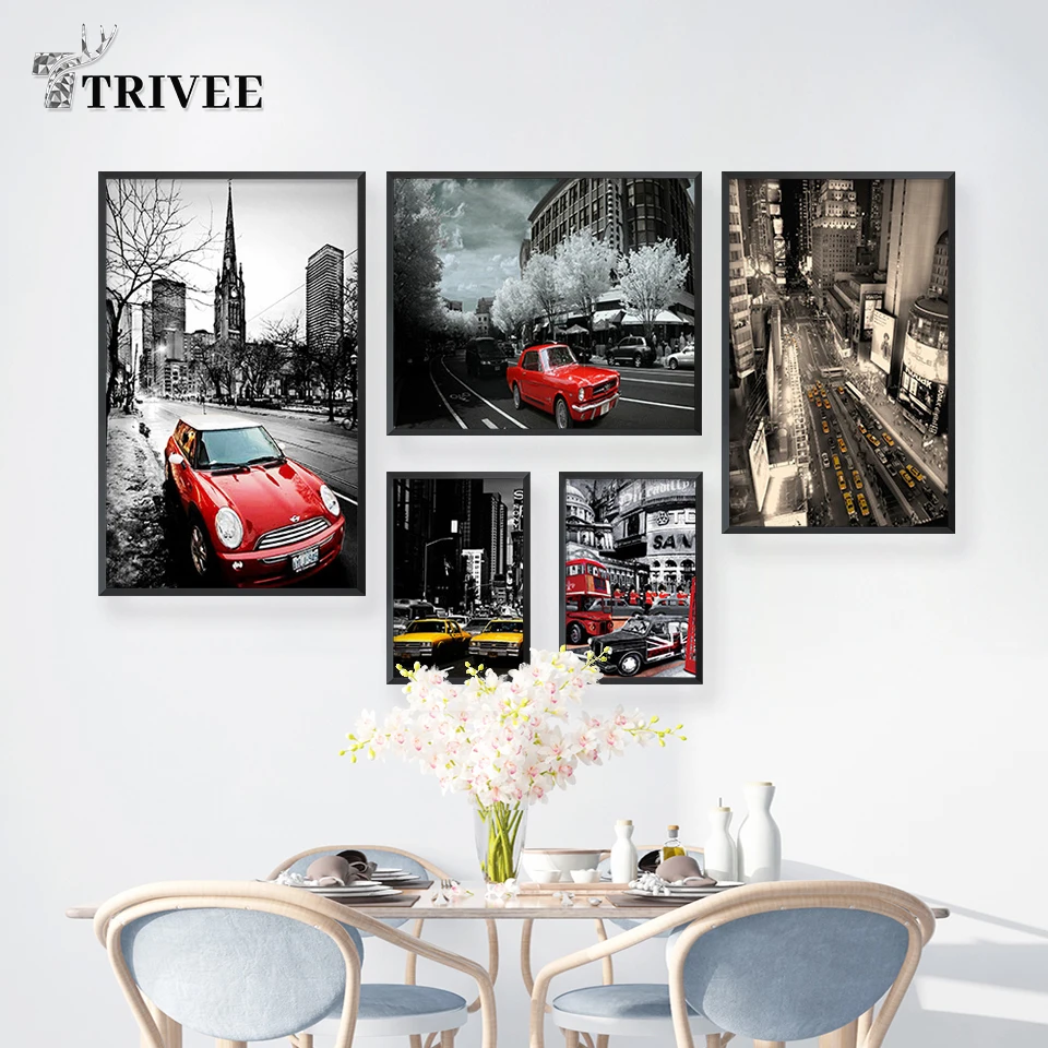 Wall Art Canvas Painting London City Red Cars Nordic Posters And Prints Black White Wall Pictures For Living Room Pop Art Salon
Wall Art Canvas Painting London City Red Cars Nordic Posters And Prints Black White Wall Pictures For Living Room Pop Art Salon