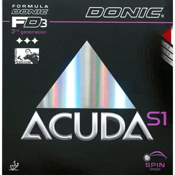 DONIC ACUDA S1 Table Tennis Rubber Speed Spin Pimples in with sponge ping pong tenis de mesa
DONIC ACUDA S1 Table Tennis Rubber Speed Spin Pimples in with sponge ping pong tenis de mesa