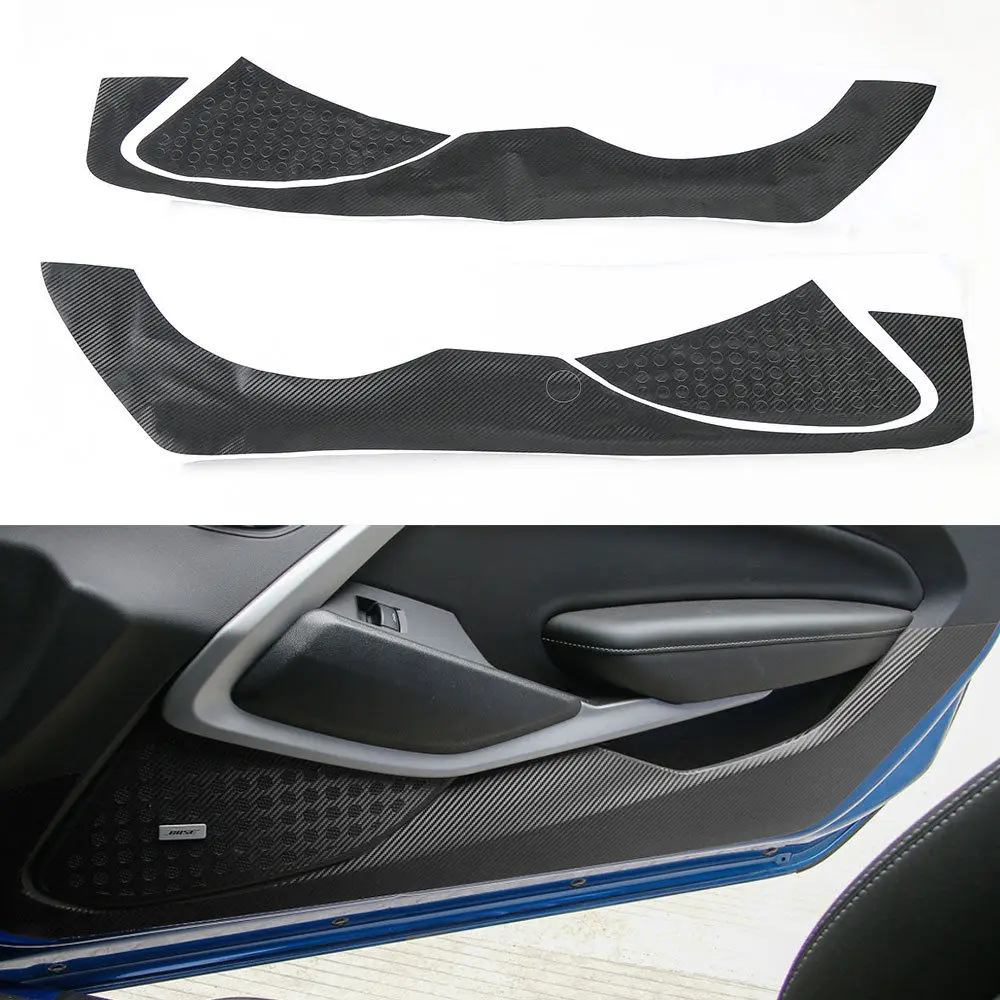 Auto Car Door Anti Kick Scratch Carbon Fiber Sticker Pad Cover Protector Fit For Chevrolet Camaro 2017 Car Styling Accessories
Auto Car Door Anti Kick Scratch Carbon Fiber Sticker Pad Cover Protector Fit For Chevrolet Camaro 2017 Car Styling Accessories