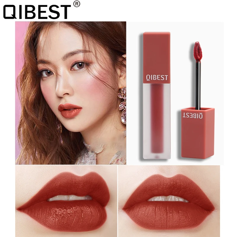 Qibest Sexy Red liquid lipgloss Matt Lip Gloss Matte Long Lasting Waterproof Cosmetic Beauty Professional Makeup Lipstick
Qibest Sexy Red liquid lipgloss Matt Lip Gloss Matte Long Lasting Waterproof Cosmetic Beauty Professional Makeup Lipstick
