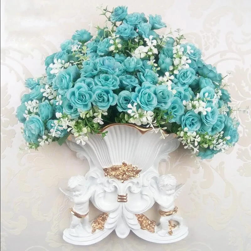 Europe Home Hanging Resin Vase Decoration Fake Flower Pot Vase Basket Mural Art Background Wall ornament Home Furnishing Crafts
Europe Home Hanging Resin Vase Decoration Fake Flower Pot Vase Basket Mural Art Background Wall ornament Home Furnishing Crafts