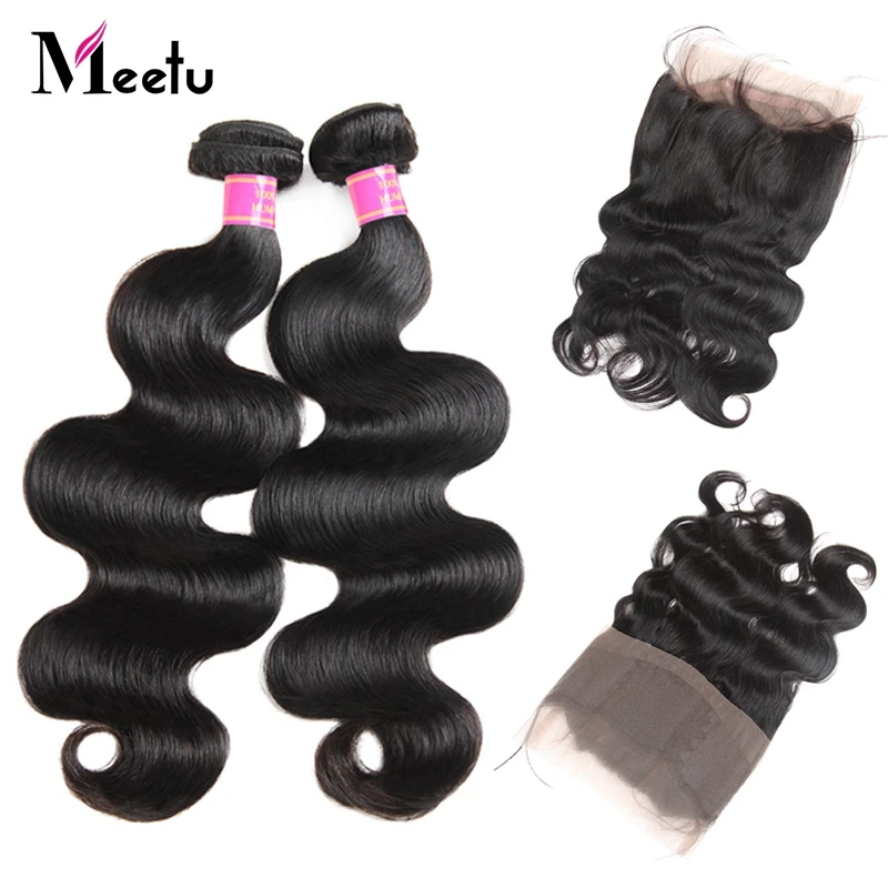 Meetu Indian Body Wave 360 lace frontal with bundles 100% Human Hair Bundles with 360 Closure Non Remy 2 Bundles with Frontal
Meetu Indian Body Wave 360 lace frontal with bundles 100% Human Hair Bundles with 360 Closure Non Remy 2 Bundles with Frontal