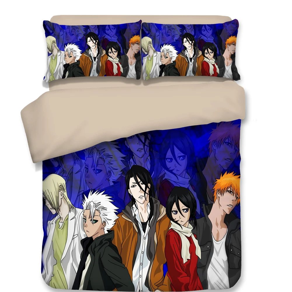 Japan Anime Bleach Duvet Cover Set 3D Bedding Sets Luxury Cartoon Bedding Set Include 1pcs Duvet Cover and 2pcs Dakimakura Case
Japan Anime Bleach Duvet Cover Set 3D Bedding Sets Luxury Cartoon Bedding Set Include 1pcs Duvet Cover and 2pcs Dakimakura Case
