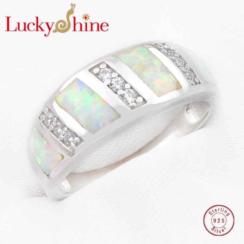 925 Sterling Silver Promotion Unique Fire White Opal Gem Wedding Rings for Family Friend Russia USA Australia Holiday Gift Rings
925 Sterling Silver Promotion Unique Fire White Opal Gem Wedding Rings for Family Friend Russia USA Australia Holiday Gift Rings
