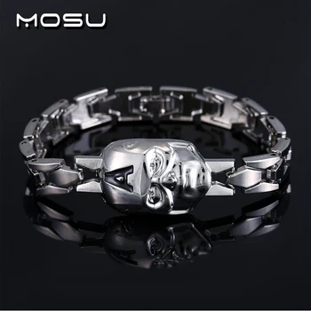 MOSU 12/pcs/lot Hot Movie The Avengers Silver Alloy Bracelet Captain America Mask Metal Bangle cosplay jewelry YS10593
MOSU 12/pcs/lot Hot Movie The Avengers Silver Alloy Bracelet Captain America Mask Metal Bangle cosplay jewelry YS10593