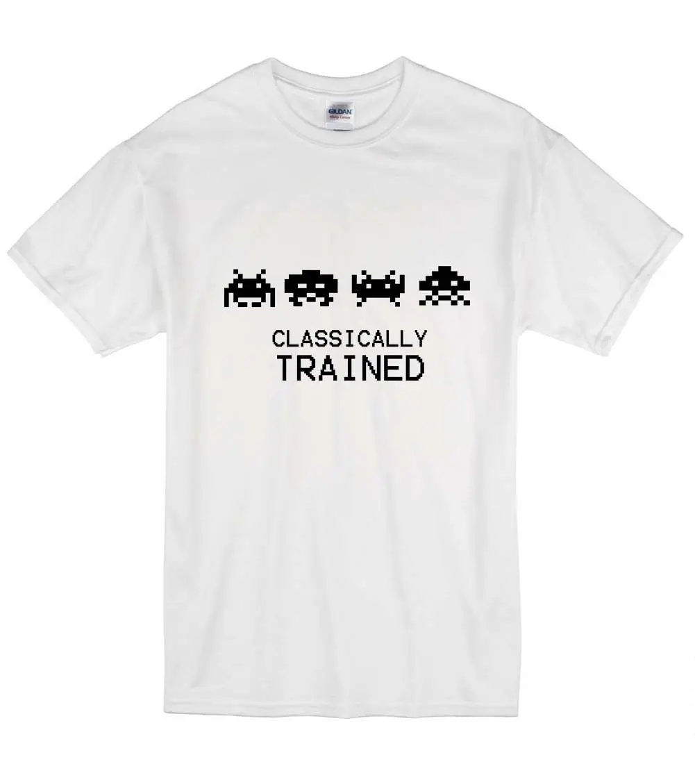 2019 Summer Fashion Casual Men O-Neck T Shirt Classically Trained Funny Geek Nerd Gaming Gamer Unisex T-Shirt T Shirt Gift
2019 Summer Fashion Casual Men O-Neck T Shirt Classically Trained Funny Geek Nerd Gaming Gamer Unisex T-Shirt T Shirt Gift