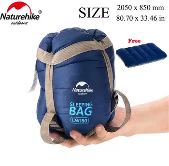 Naturehike Lengthened Envelope Sleeping Bag Cotton Splicing Ultralight Adult Portable Outdoor Camping Hiking 3 Seasons 205*85cm 
Naturehike Lengthened Envelope Sleeping Bag Cotton Splicing Ultralight Adult Portable Outdoor Camping Hiking 3 Seasons 205*85cm