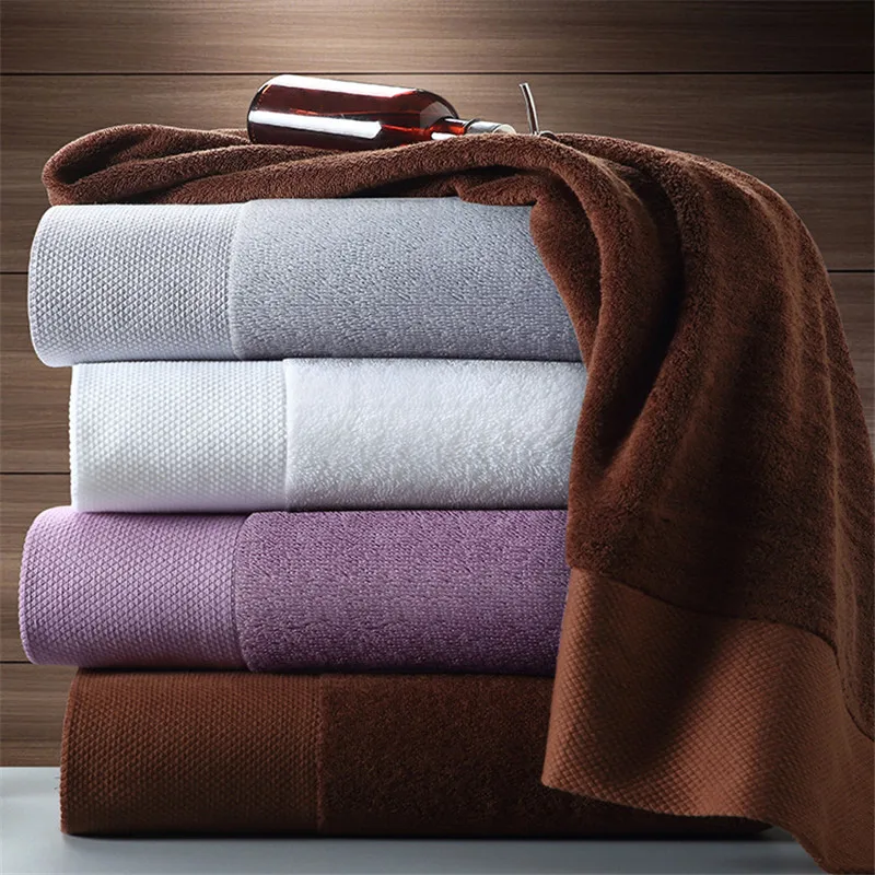Hotel cotton towel set household white large bath towel face towel does not lint strong water absorption 160*80cm about 800g
Hotel cotton towel set household white large bath towel face towel does not lint strong water absorption 160*80cm about 800g