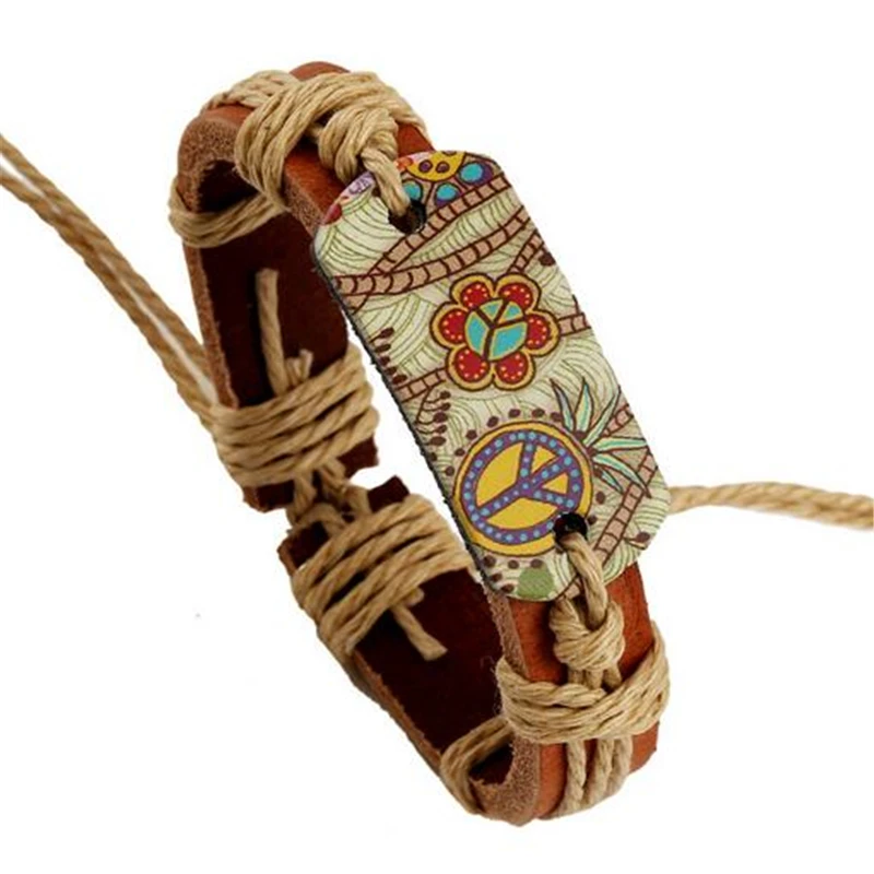 Peac Fashion Weave Punk Vintage Cuff Beads Evil Eye Charm Male Men's Blue Leather Women Bracelets Men Female Jewelry Accessories
Peac Fashion Weave Punk Vintage Cuff Beads Evil Eye Charm Male Men's Blue Leather Women Bracelets Men Female Jewelry Accessories