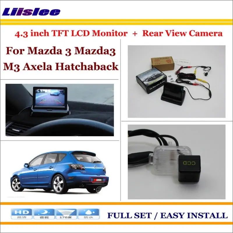Car Rear Camera + 4.3" TFT LCD Screen Monitor = 2 in 1 Back Up Parking System - For Mazda 3 Mazda3 M3 Axela Hatchaback 2013~2015
Car Rear Camera + 4.3" TFT LCD Screen Monitor = 2 in 1 Back Up Parking System - For Mazda 3 Mazda3 M3 Axela Hatchaback 2013~2015