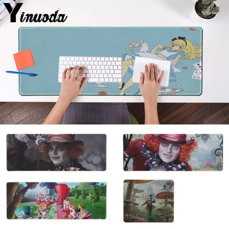 Yinuoda Hot Sales Alice in Wonderland Bonkers Unique Desktop Pad Game Mousepad Mouse Keyboards Mat Mousepad for boyfriend Gift
Yinuoda Hot Sales Alice in Wonderland Bonkers Unique Desktop Pad Game Mousepad Mouse Keyboards Mat Mousepad for boyfriend Gift