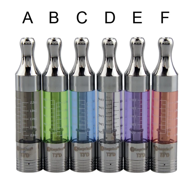 5pcs/a lot Kanger T3D Atomizer 2.2ml Tank 1.5ohm Fit EGO EVOD E Cig CE4 Compatible with All Ego T 510 Battery
5pcs/a lot Kanger T3D Atomizer 2.2ml Tank 1.5ohm Fit EGO EVOD E Cig CE4 Compatible with All Ego T 510 Battery