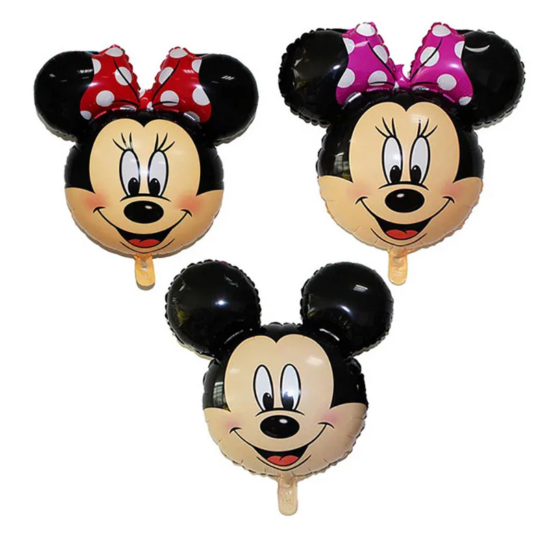 30/50pcs Mini Mickey Head Aluminum Foil Balloons Red black Minnie Mickey toys Cartoon Balloon Children Birthday Party Decoration
30/50pcs Mini Mickey Head Aluminum Foil Balloons Red black Minnie Mickey toys Cartoon Balloon Children Birthday Party Decoration