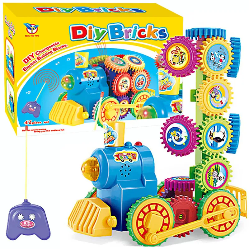 Remote control train DIY Imagination Building Bricks Blocks Remote Control Train Building Kit Toys Children Educational Toys #30
Remote control train DIY Imagination Building Bricks Blocks Remote Control Train Building Kit Toys Children Educational Toys #30