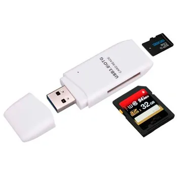 Computer Accessories MINI Card Reader 5Gbps Super Speed USB 3.0 Micro SD/SDXC TF Card Reader White OTG Adapter Wholesale L0226
Computer Accessories MINI Card Reader 5Gbps Super Speed USB 3.0 Micro SD/SDXC TF Card Reader White OTG Adapter Wholesale L0226