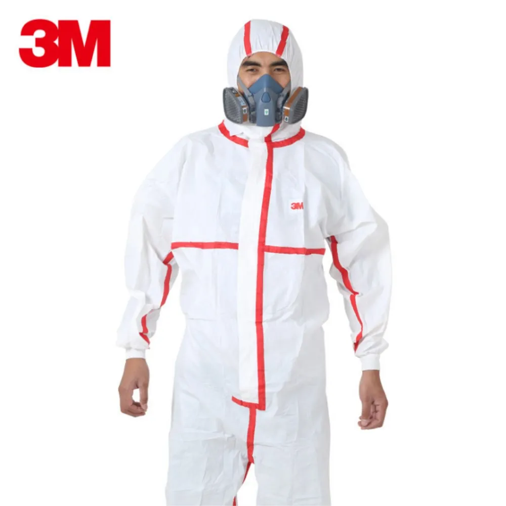 3M 4565 Safety Clothing Disposable Chemical Protective Coverall Safety Work Wear Medical Against Chemical Splashes Protective Cl
3M 4565 Safety Clothing Disposable Chemical Protective Coverall Safety Work Wear Medical Against Chemical Splashes Protective Cl