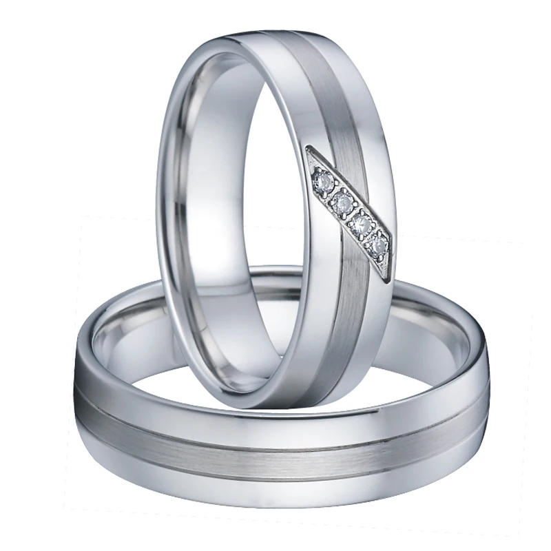 Wedding Band titanium stainless steel ring men Silver White Gold Color 3 options jewelry engagement couple rings for women
Wedding Band titanium stainless steel ring men Silver White Gold Color 3 options jewelry engagement couple rings for women