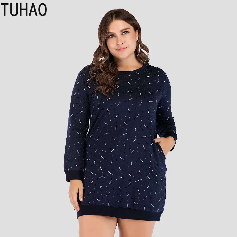 TUHAO Dress Autumn Winter 2019 Large Size 5XL 4XL 3XL Women's Dresses Office Lady Leisure Plus Size Printing Lady Dress LW67
TUHAO Dress Autumn Winter 2019 Large Size 5XL 4XL 3XL Women's Dresses Office Lady Leisure Plus Size Printing Lady Dress LW67