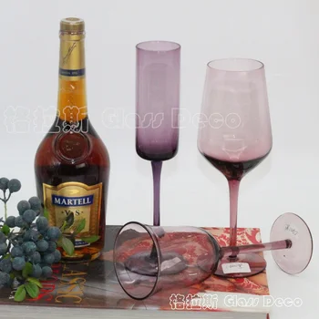 Purple red wine champagne color red wine bubble free glass goblet glass wine cup
Purple red wine champagne color red wine bubble free glass goblet glass wine cup