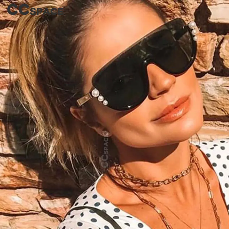 Luxury Goggles Pearl Sunglasses Women Shades UV400 One Lens Vintage Brand Glasses Sexy Cat Eye 47741
Luxury Goggles Pearl Sunglasses Women Shades UV400 One Lens Vintage Brand Glasses Sexy Cat Eye 47741