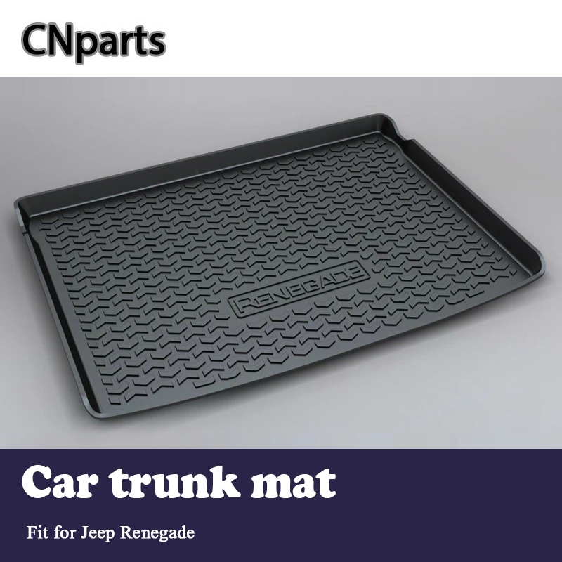 CNparts 1Set Car Cargo rear trunk mat For Jeep Renegade BU Car Boot Liner Tray Waterproof floor carpet Anti-slip Mat accessories
CNparts 1Set Car Cargo rear trunk mat For Jeep Renegade BU Car Boot Liner Tray Waterproof floor carpet Anti-slip Mat accessories