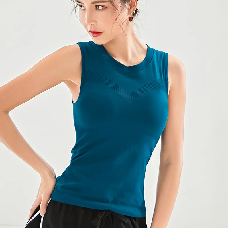 O-neck Running Vest Women Anti Sweat Yoga Fitness Shirt Soft Sleeveless Breathable Solid Athletic Sport Tank Tops Fitness Top
O-neck Running Vest Women Anti Sweat Yoga Fitness Shirt Soft Sleeveless Breathable Solid Athletic Sport Tank Tops Fitness Top