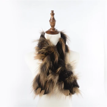 2018 New Arrival Real Rex Rabbit Fur & Real Fox Fur Scarf Women's Fashion Style Shawls Autumn Winter Muffler
2018 New Arrival Real Rex Rabbit Fur & Real Fox Fur Scarf Women's Fashion Style Shawls Autumn Winter Muffler