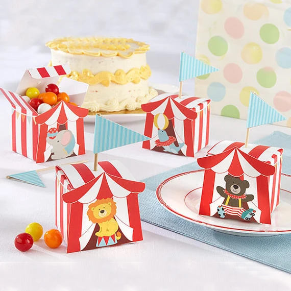Circus Favor Boxes Circus Party Boxes Birthday Gift Boxes Party Favor Boxes 50set/lot
Circus Favor Boxes Circus Party Boxes Birthday Gift Boxes Party Favor Boxes 50set/lot
