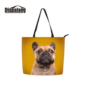 Dispalang Bulldog Print Shoulder Handbag for Women Animal Designer Large Shopping Bag Ladies Cute Casual Tote Bag School Bags
Dispalang Bulldog Print Shoulder Handbag for Women Animal Designer Large Shopping Bag Ladies Cute Casual Tote Bag School Bags