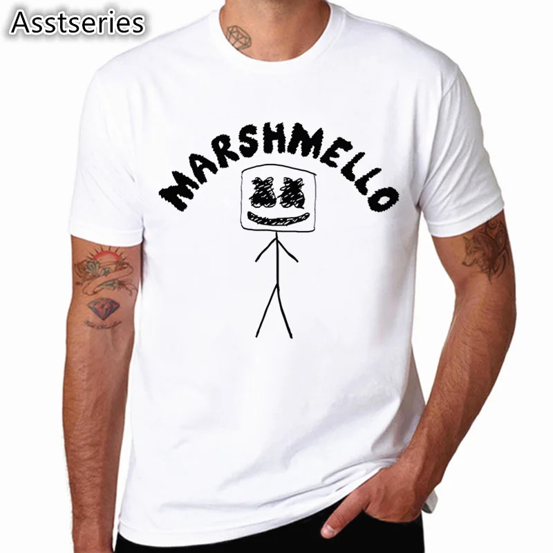 DJ Marshmello Fashion T-shirt Short sleeve Summer Casual O-Neck T shirt For Men And Women HCP4559
DJ Marshmello Fashion T-shirt Short sleeve Summer Casual O-Neck T shirt For Men And Women HCP4559