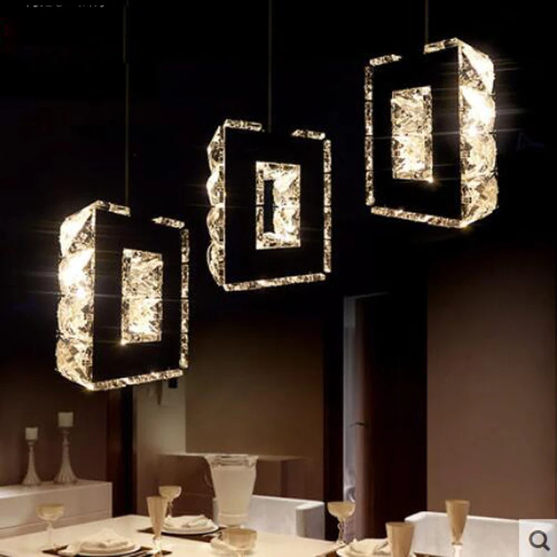 T 2016 New Simple Fashion Crystal Pendant Light 3 Heads Modern Northern Europe Creative Lamps For Restaurant Fashion DHL Free
T 2016 New Simple Fashion Crystal Pendant Light 3 Heads Modern Northern Europe Creative Lamps For Restaurant Fashion DHL Free