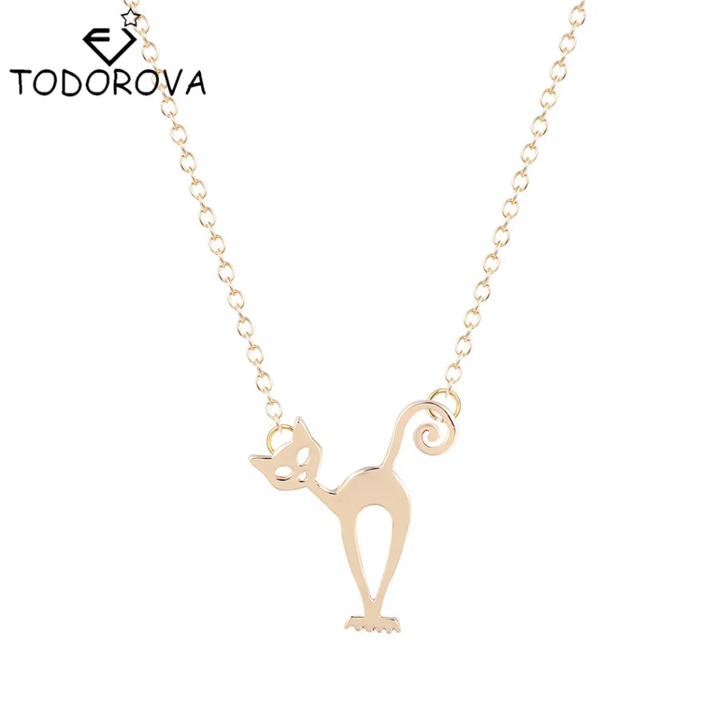 Todorova Tiny Cute Cats Pendant Animal Chain Necklaces Jewelry Lovers Gift for Women Girl Personalized Vintage Accessories
Todorova Tiny Cute Cats Pendant Animal Chain Necklaces Jewelry Lovers Gift for Women Girl Personalized Vintage Accessories