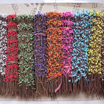 10unids paper wrap line artificial dry flower buds with mini pears, berries PIP rattan sugar cane stems, DIY material wreath40CM
10unids paper wrap line artificial dry flower buds with mini pears, berries PIP rattan sugar cane stems, DIY material wreath40CM