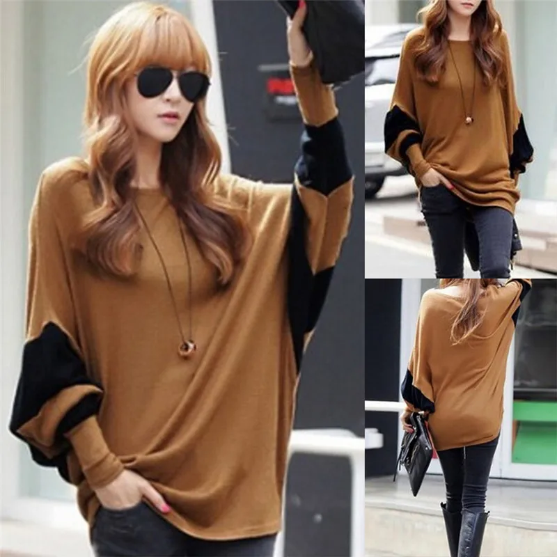 1PCS Women Batwing Sleeve Sweaters Dresses Fashion Women Winter Auturm Sweaters Pullovers Coffee
1PCS Women Batwing Sleeve Sweaters Dresses Fashion Women Winter Auturm Sweaters Pullovers Coffee