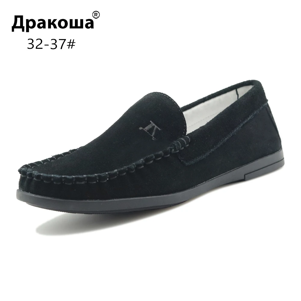 Apakowa Boys Suede Leather Slip-On Formal Loafers Flats Shoe Children's Back to School Casual Shoes Moccasin for Wedding Party
Apakowa Boys Suede Leather Slip-On Formal Loafers Flats Shoe Children's Back to School Casual Shoes Moccasin for Wedding Party